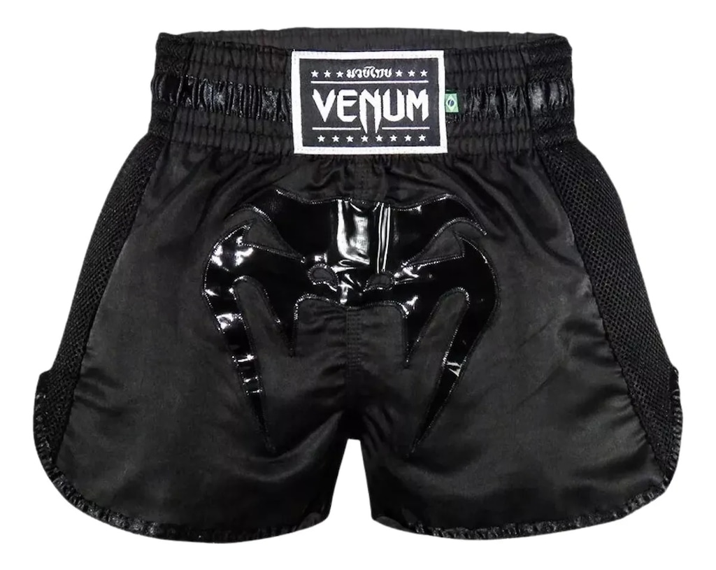 Short Muay Thai Venum Elite Dark Masculino