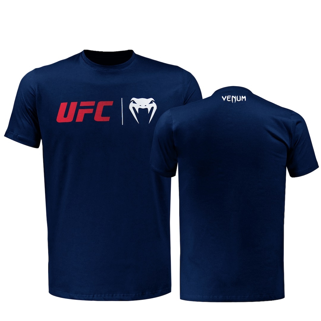 Imagem 4 do produto Camiseta Unissex UFC Venum Edição Classic Navy