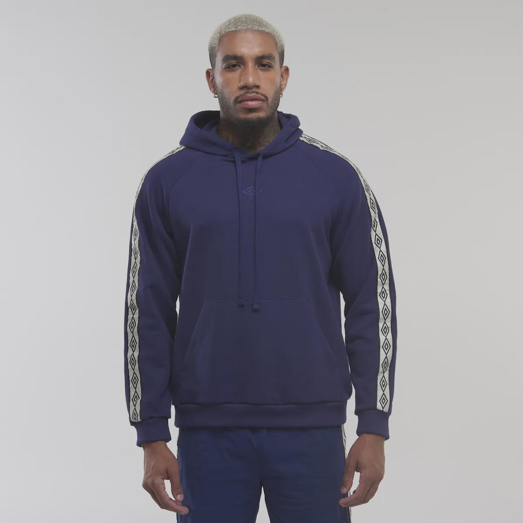 Blusão de Moletom Masculino Umbro Tape FC