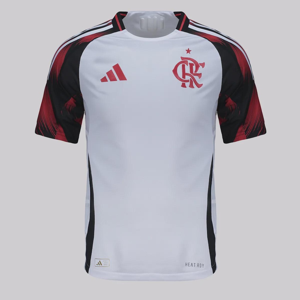 Camisa do Flamengo adidas II 2025 Jogador Masculina - Foto 1