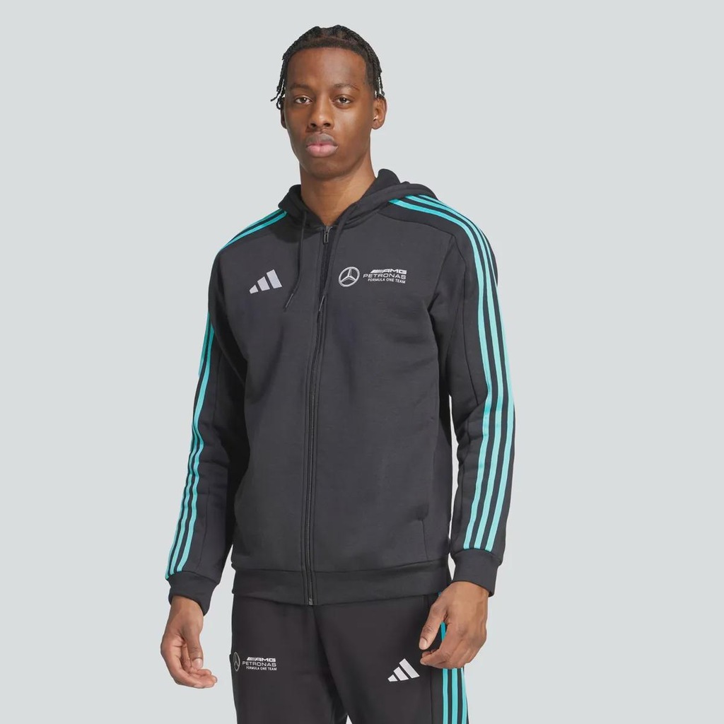 Jaqueta Masculina adidas DNA Mercedes AMG Petronas com Capuz - Foto 1