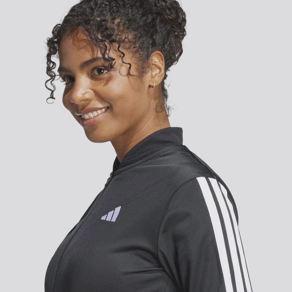 Imagem 5 do produto Agasalho adidas TR 3 Stripes sem Capuz - Feminino