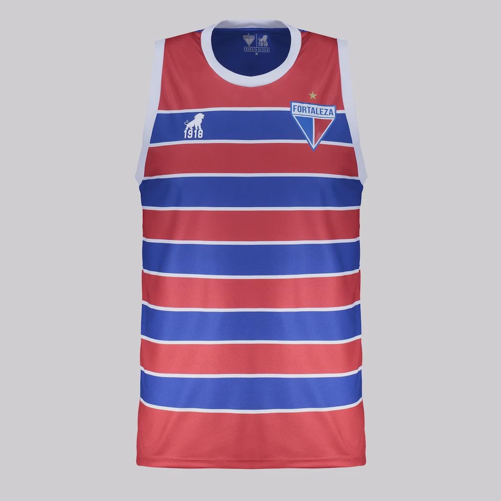 Regata do Fortaleza Masculina Leão 1918 Stripe
