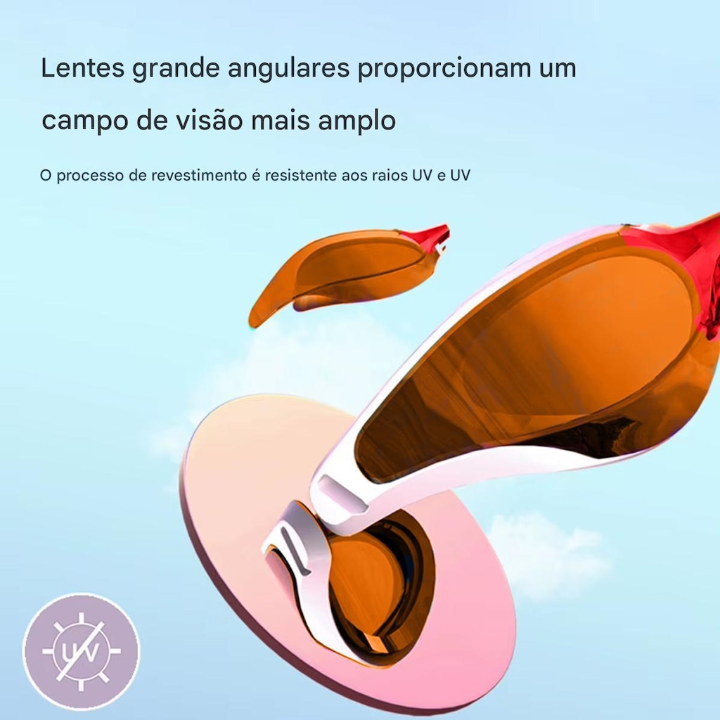 Imagem 2 do produto Óculos de Natação Gold Sports Vanquisher Pro Performance 7.0 - Adulto