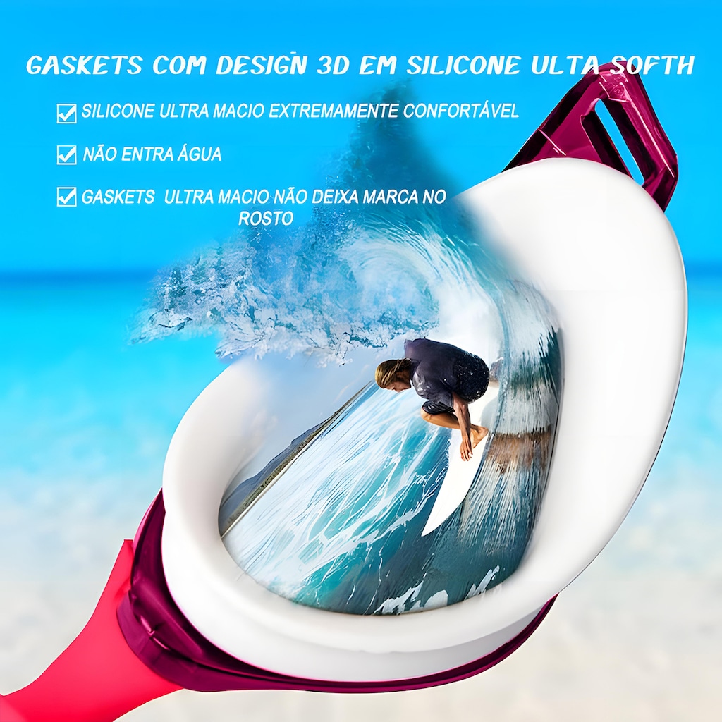 Imagem 3 do produto Óculos de Natação Gold Sports Vanquisher Pro Performance 7.0 - Adulto