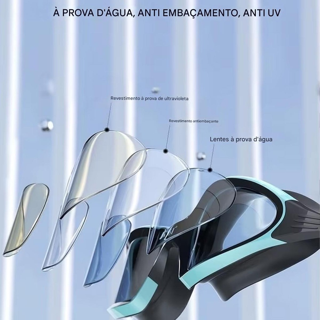 Imagem 4 do produto Óculos de Natação Gold Sports 361 - Adulto
