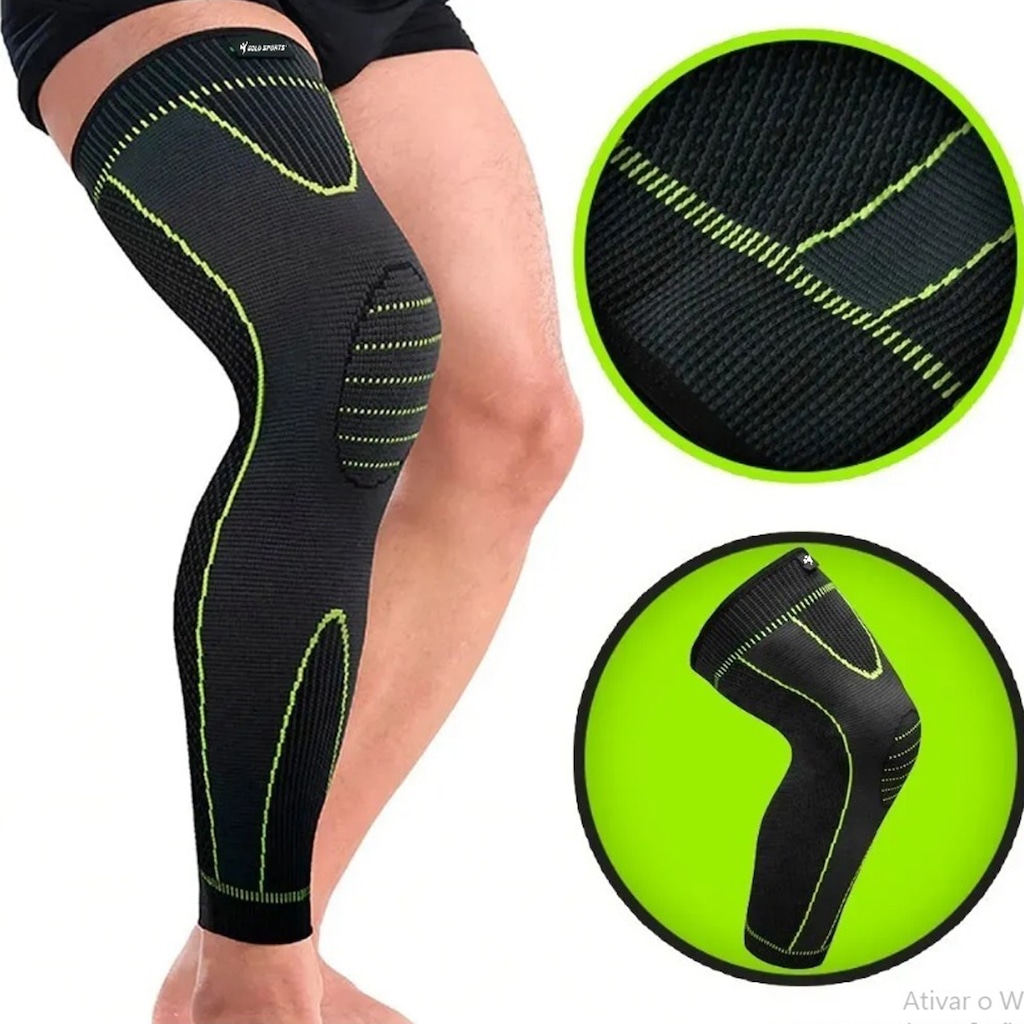 Meia de Compressão Gold Sports Treino Dry Adulto