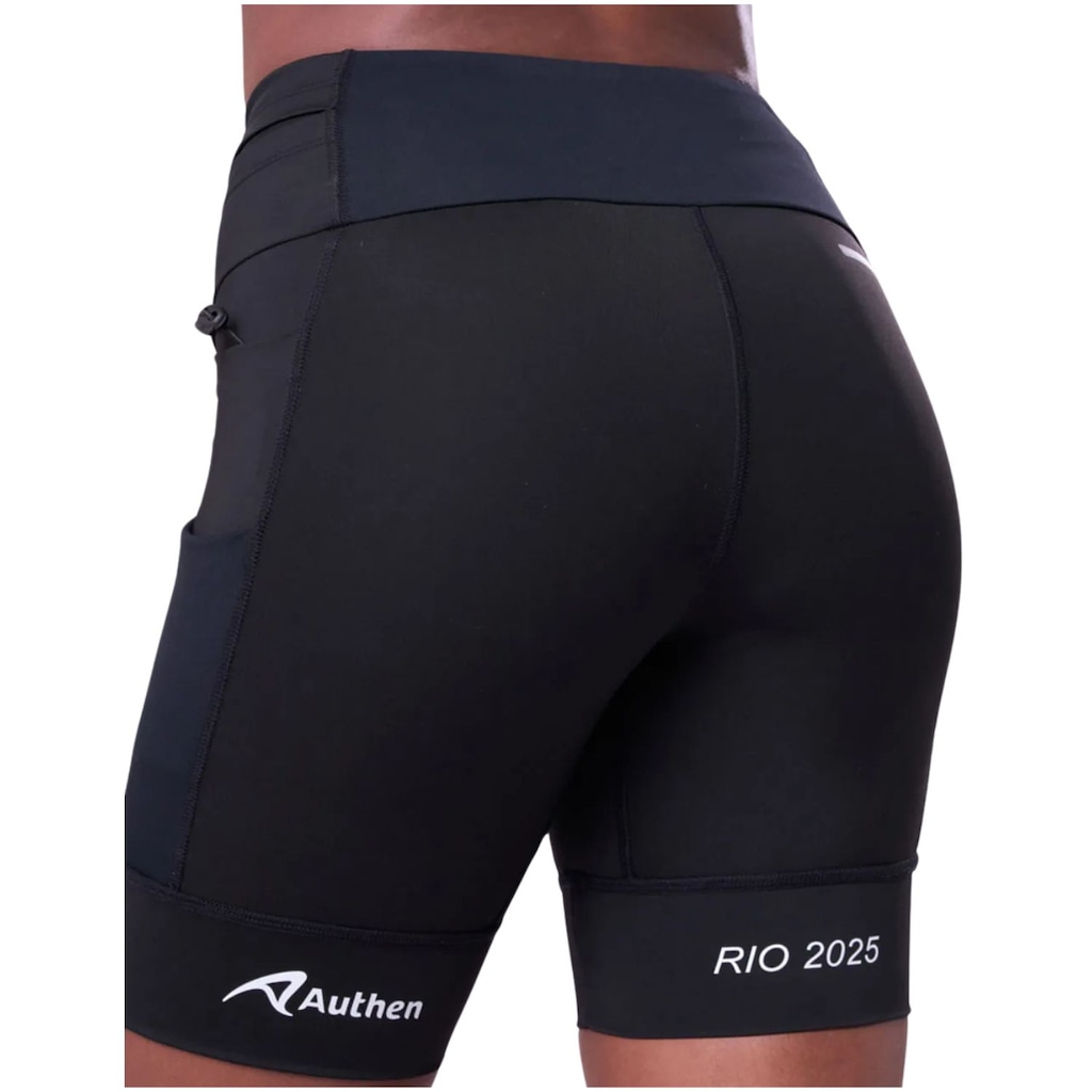 Imagem 2 do produto Bermuda Authen Grit Bossa 3 Bolsos 18cm Rio 2025 Feminina