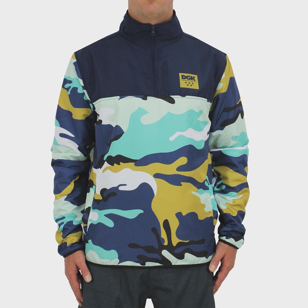 Jaqueta Masculina DGK sem Capuz Chill Polar Multi