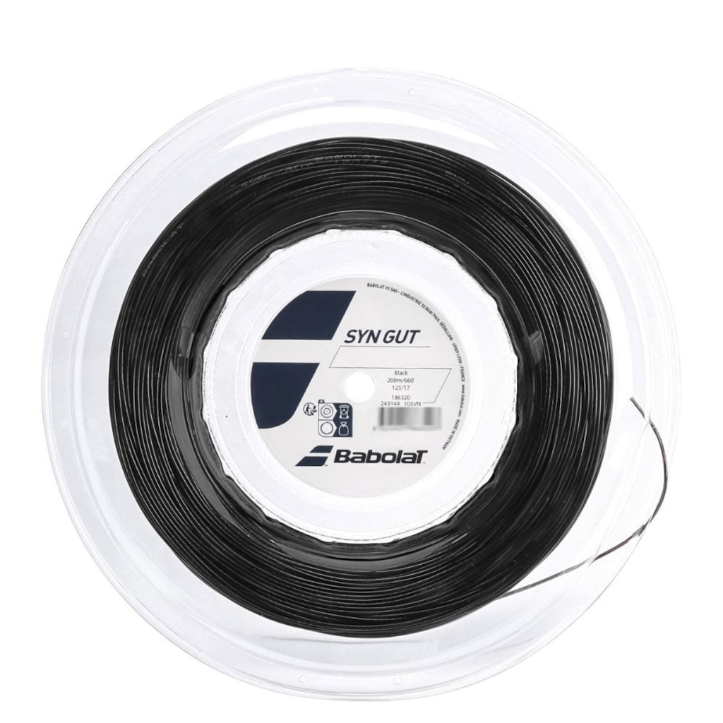 Corda Babolat Syn Gut 17L 1.25mm Rolo com 200 Metros