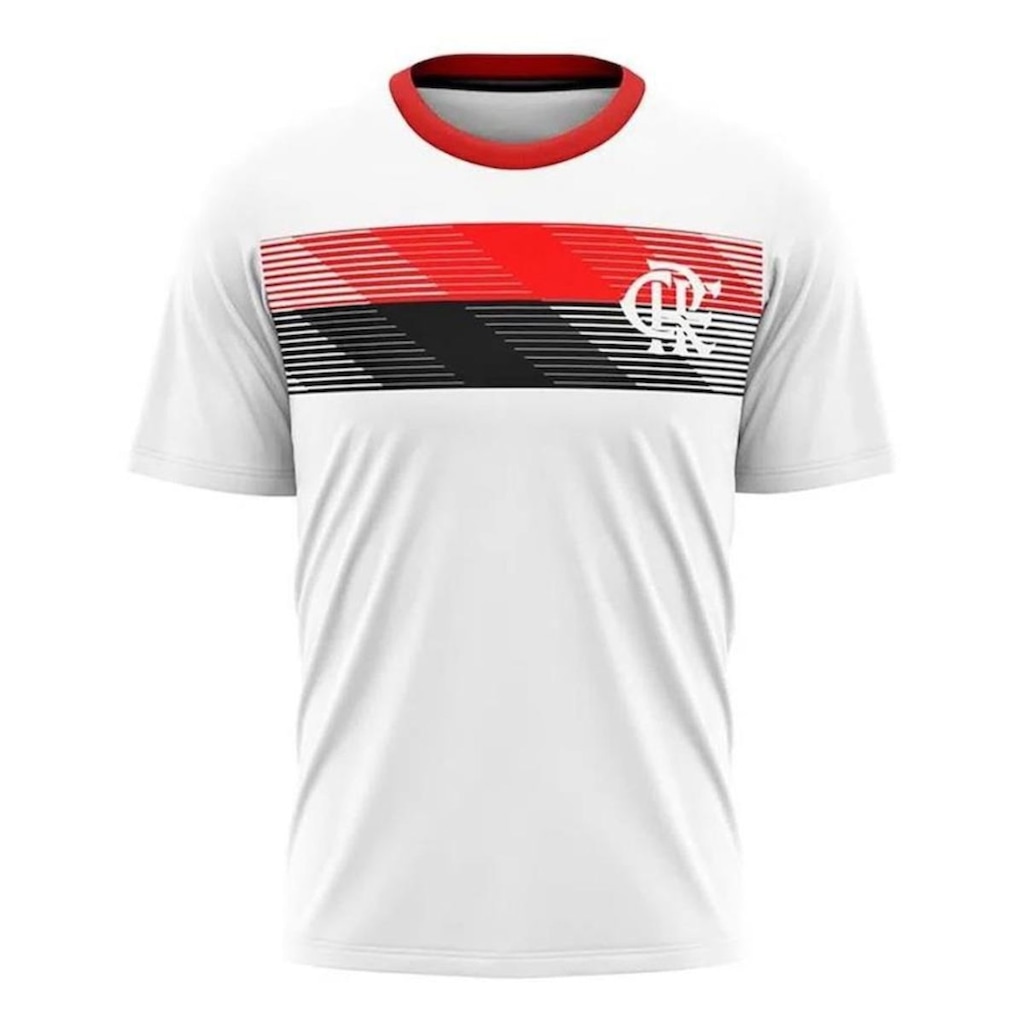Camisa do Flamengo Braziline Talent Branco Masculina