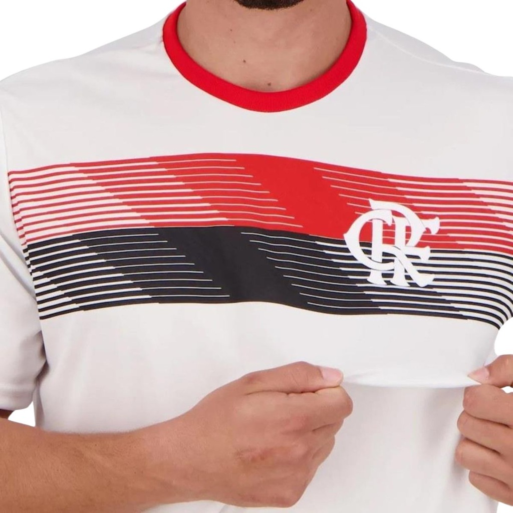 Imagem 5 do produto Camisa do Flamengo Braziline Talent Branco Masculina