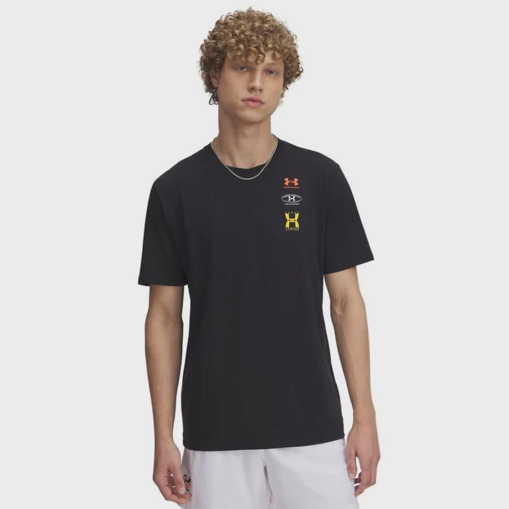 Camiseta Under Armour Evol Logo Masculina