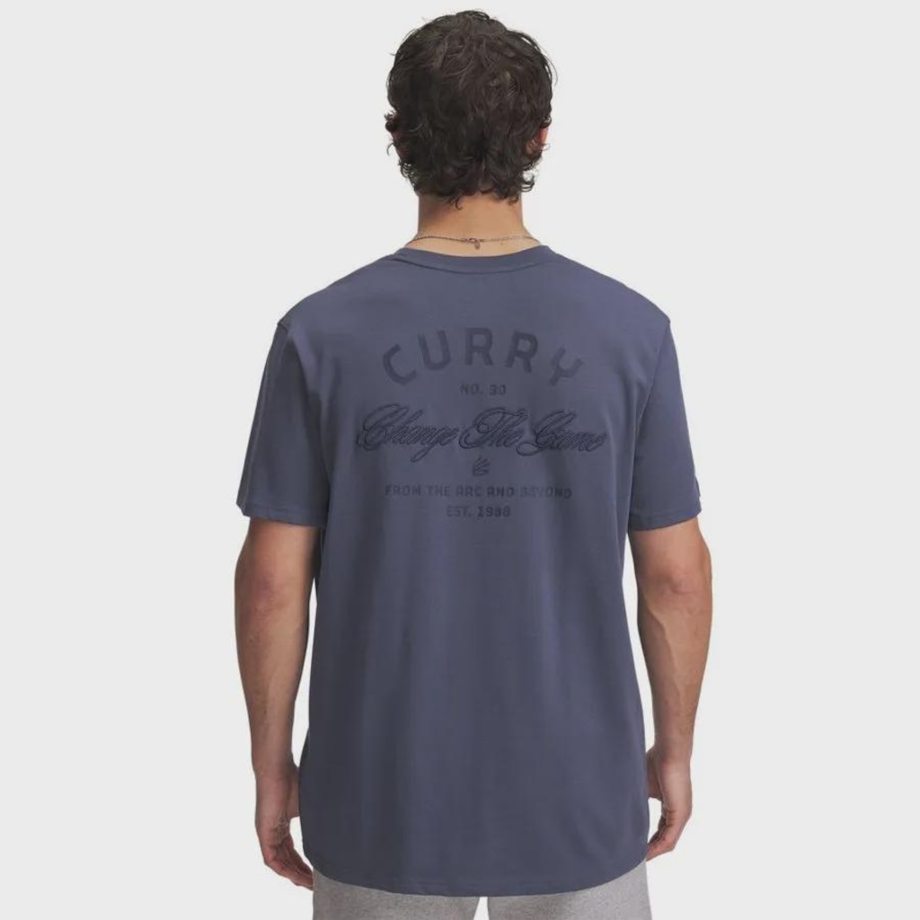 Imagem 2 do produto Camiseta Under Armour Curry Verbiage Tee 2 Basquete Masculina