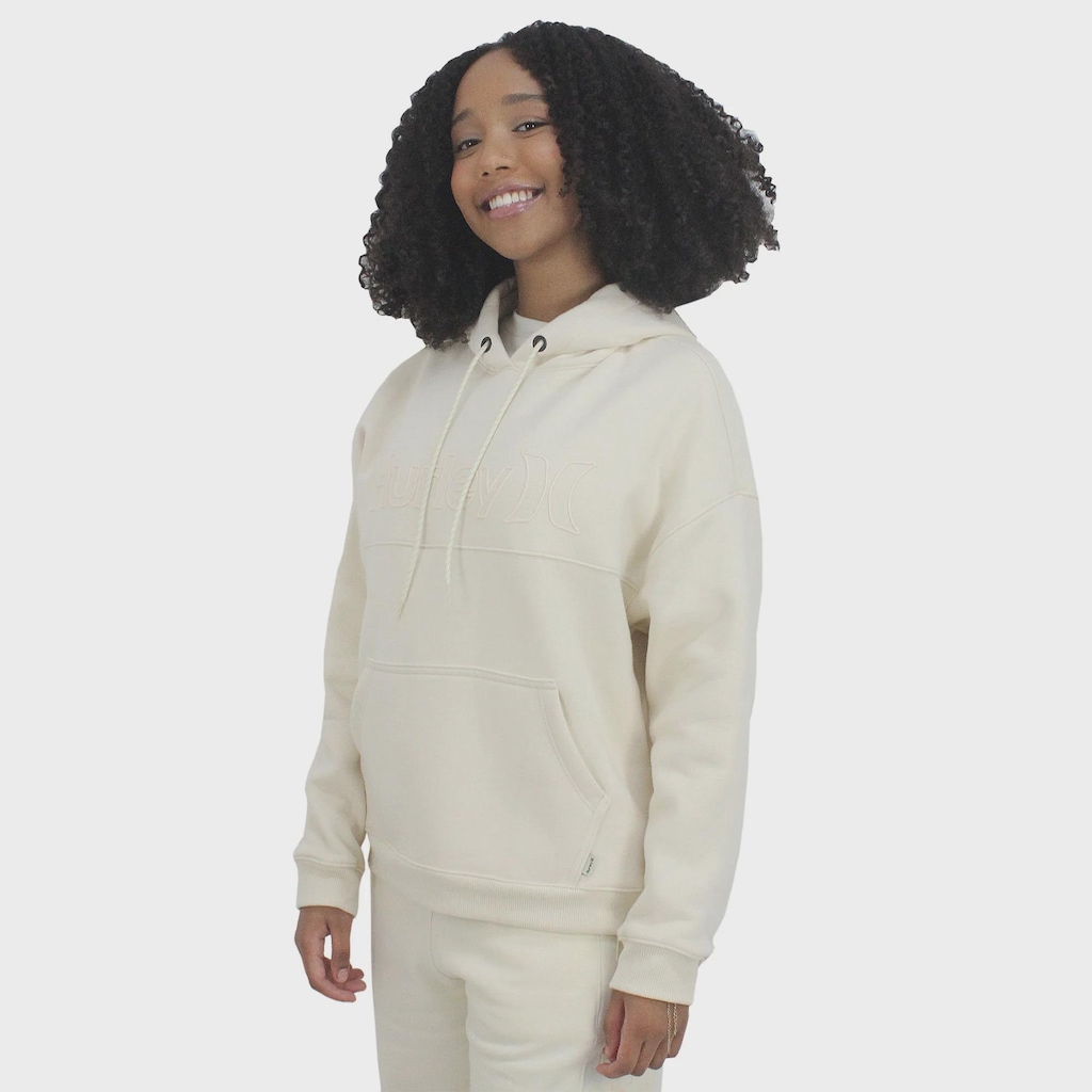 Blusão de Moletom Feminino Hurley Outline