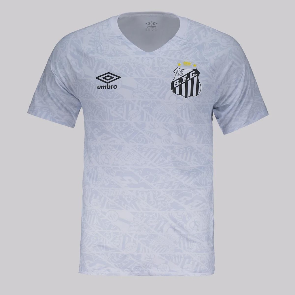 Camisa do Santos Umbro Aquecimento 2025 Masculina