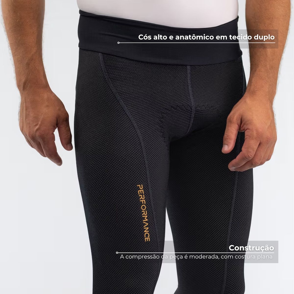 Imagem 3 do produto Calça Ciclismo Free Force Performance Invert Gel Masculina