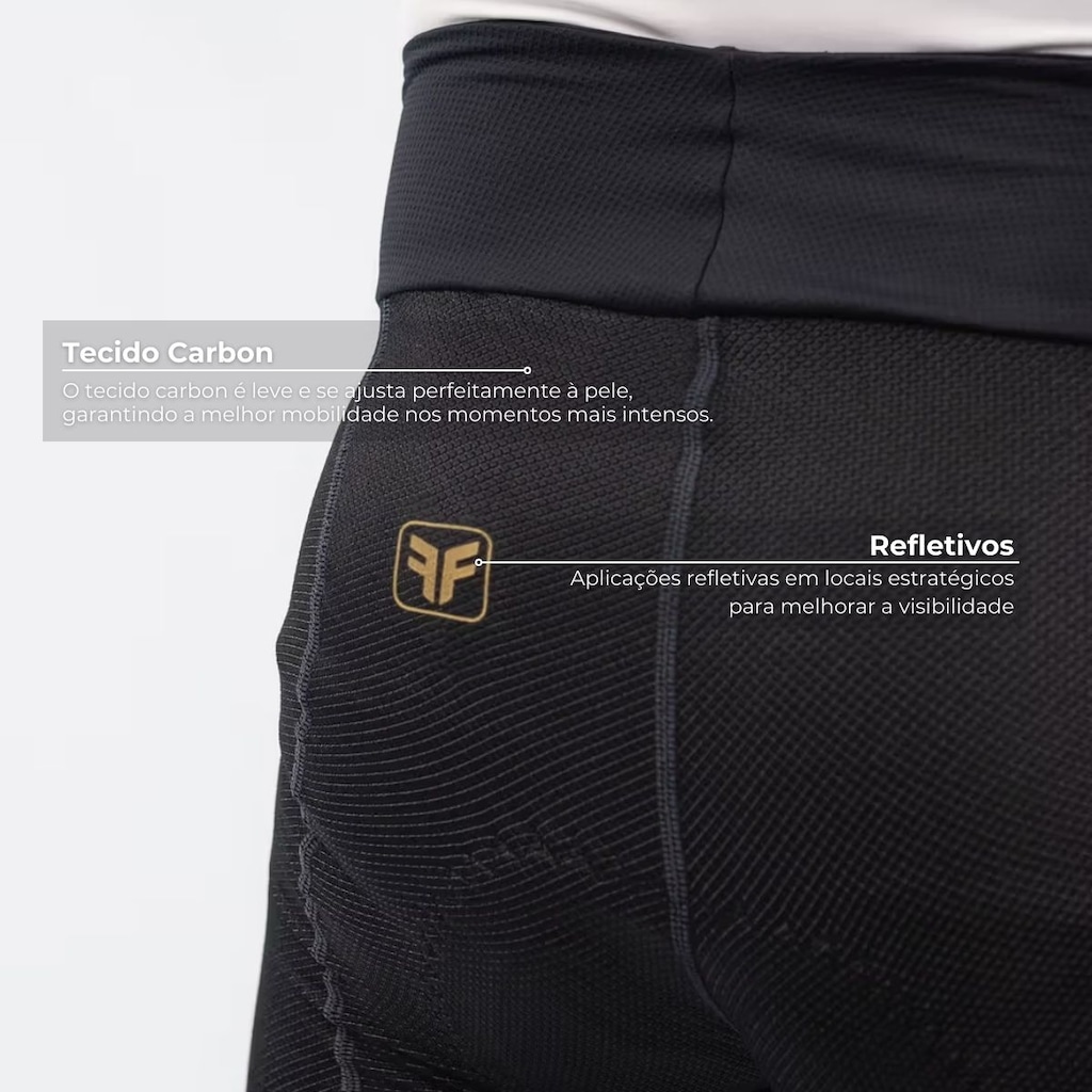 Imagem 4 do produto Calça Ciclismo Free Force Performance Invert Gel Masculina