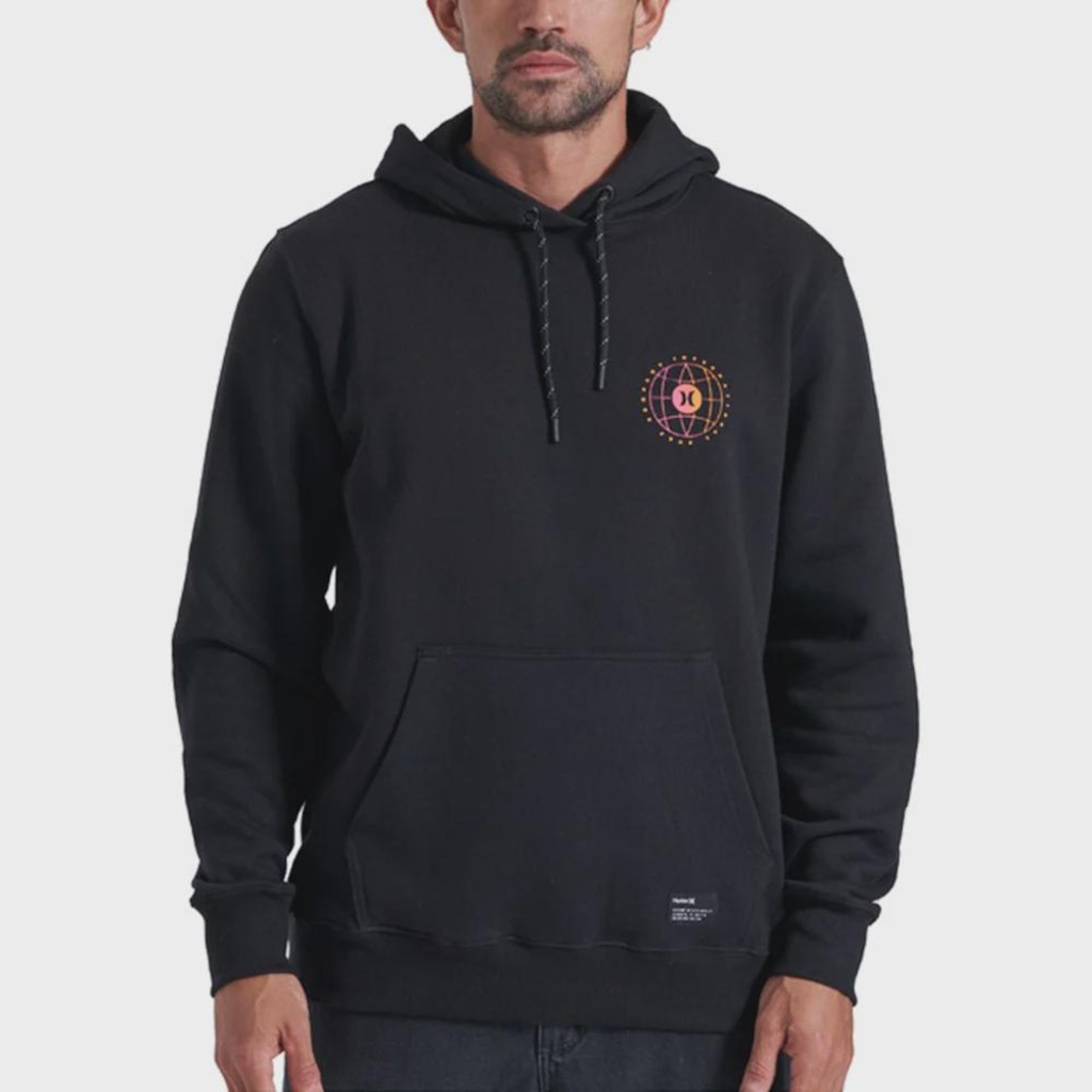 Blusão de Moletom Canguru Masculina Hurley Level