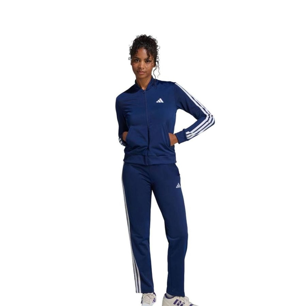 Agasalho Feminino adidas Essentials 3-Stripes
