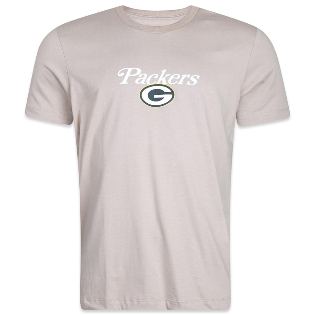 Camiseta Masculina New Era Green Bay Packers Logo History