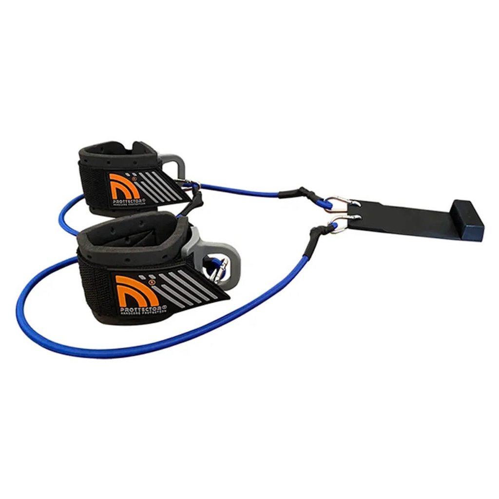 Imagem 2 do produto Kit Prottector Extensor de Perna Fitness House 3 Tensões