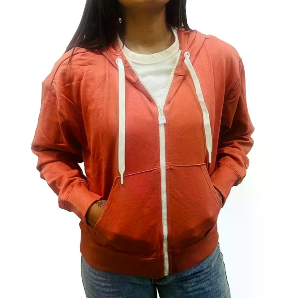 Jaqueta Feminina Fila com Capuz Heritage Essential