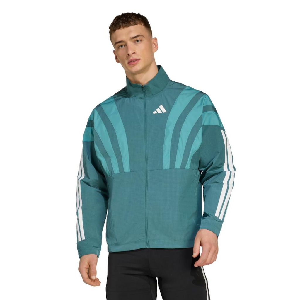 Jaqueta Corrida Adizero Archive Adidas Masculino Adultos