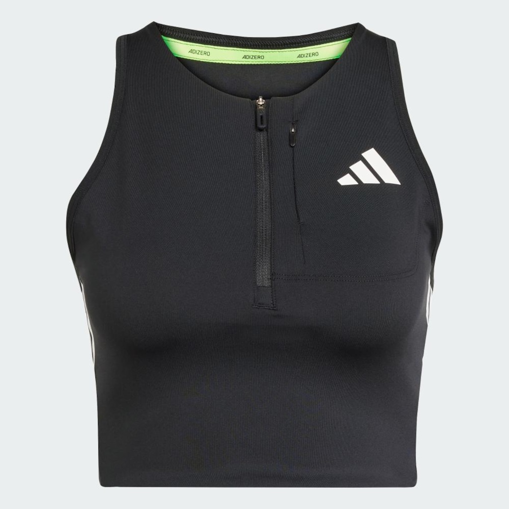 Imagem 2 do produto Top Feminino adidas Adizero com bolso para gel Crop