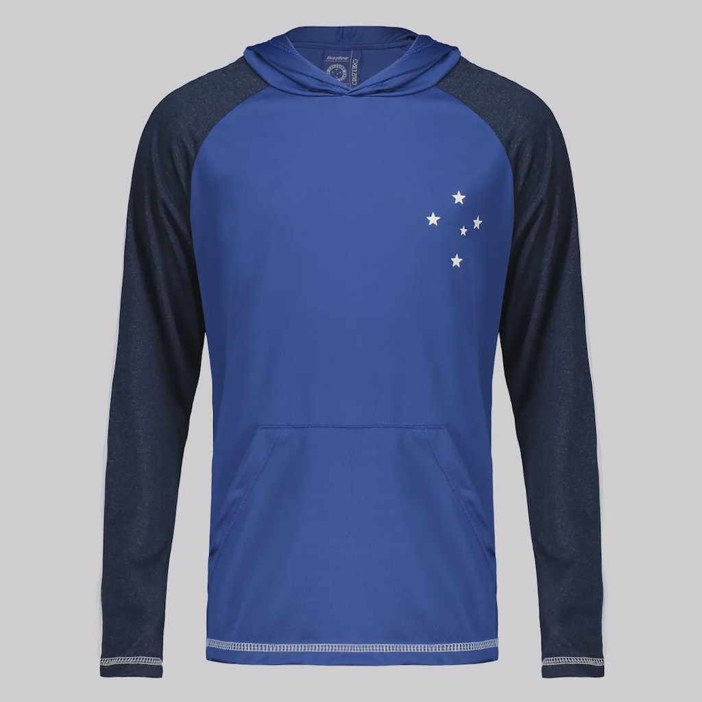 Camisa do Cruzeiro Manga Longa Laçado Braziline Infantil