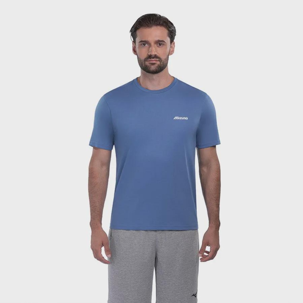 Camiseta Mizuno Basic Logo Masculina