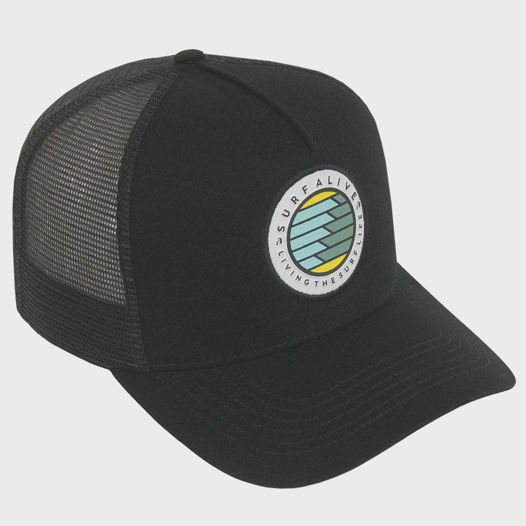 Imagem 4 do produto Boné Adulto Surf Alive Trucker Waves Aba Curva