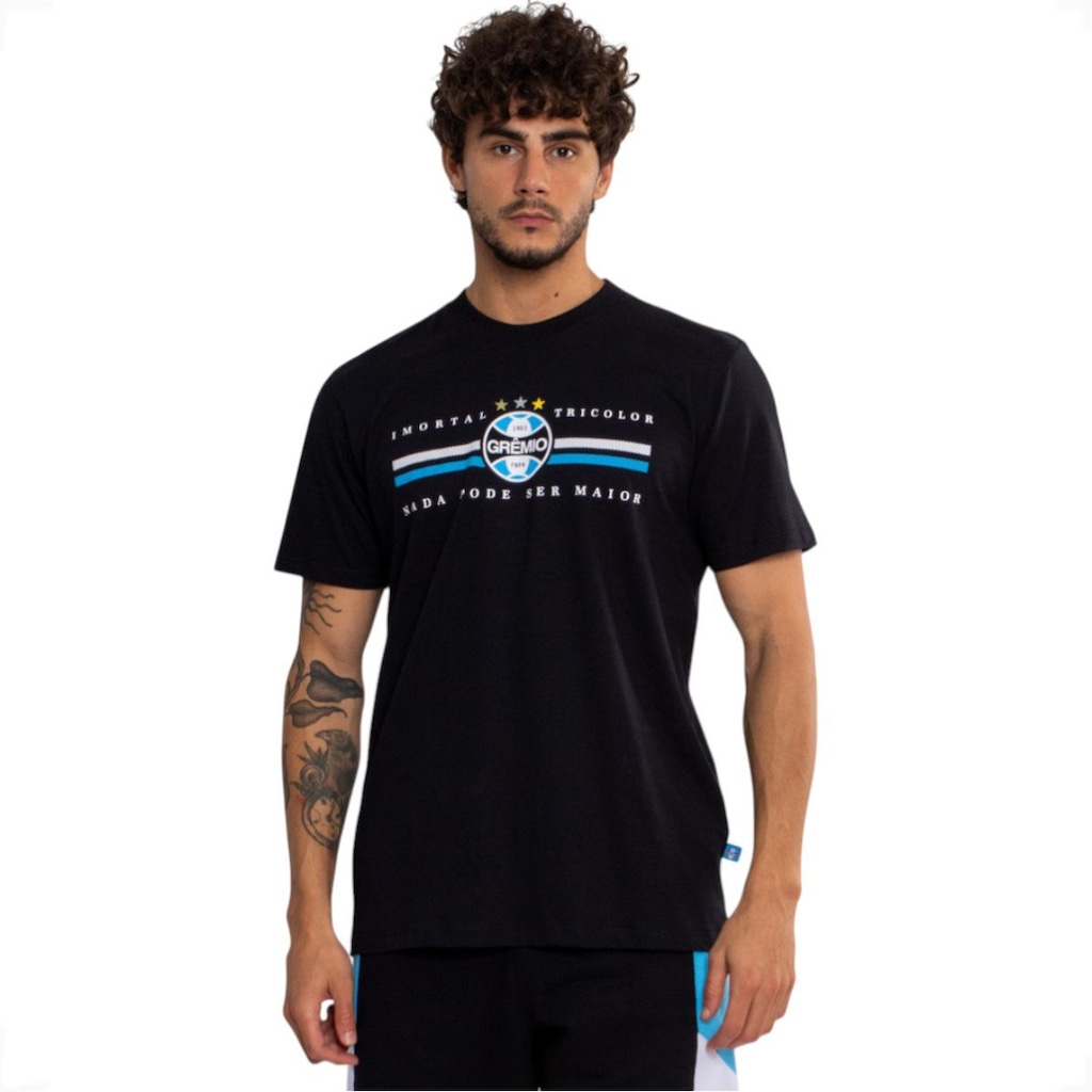 Camiseta do Grêmio Surf Center Clássica Nada Pode Ser Maior Masculina
