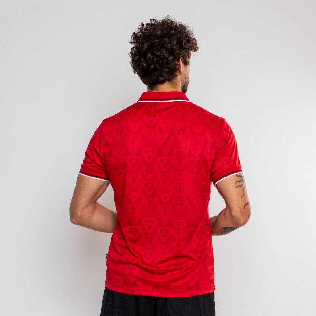 Imagem 3 do produto Camiseta Polo do São Paulo Surf Center Oficial Escudo
