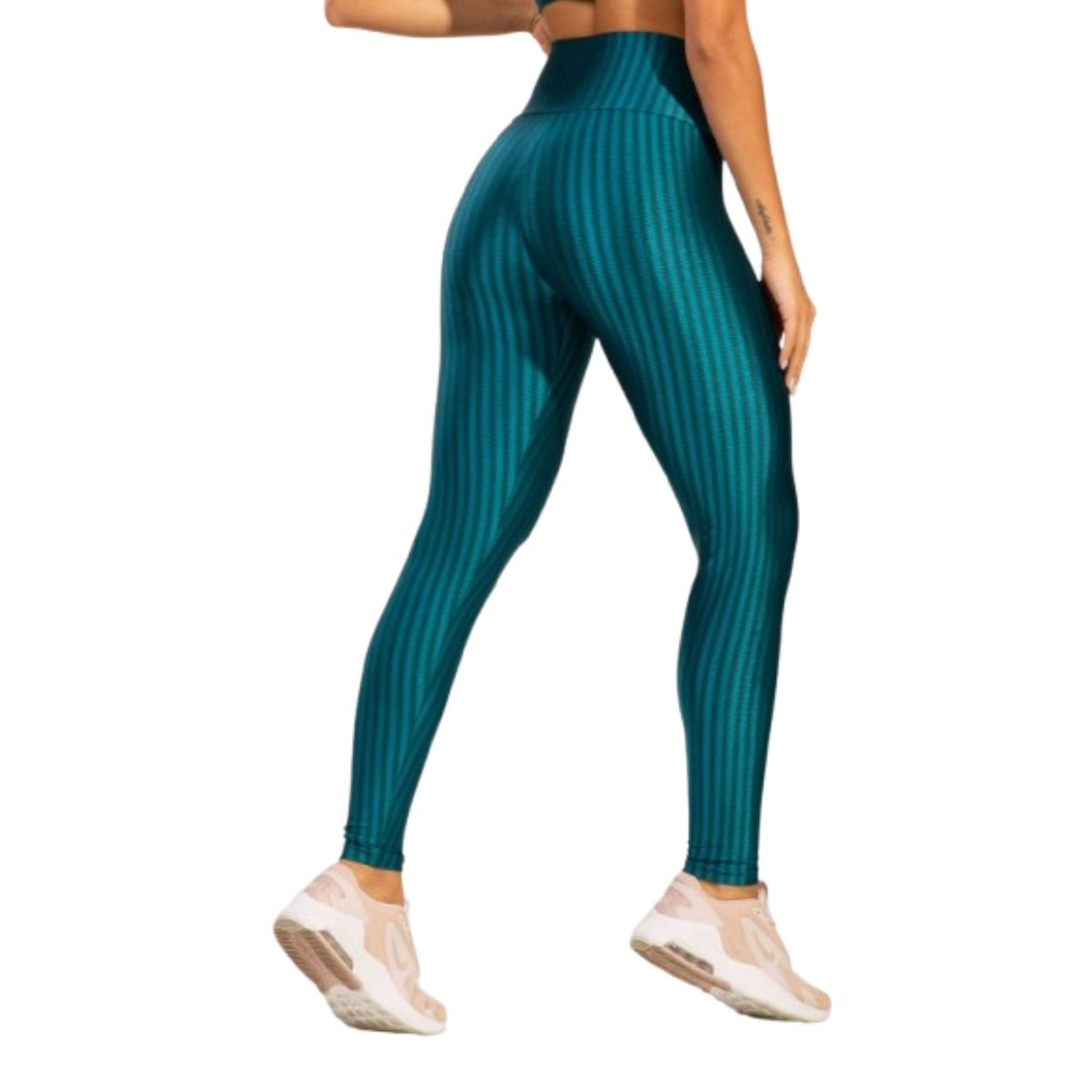 Imagem 2 do produto Calça Legging New Zig 3D Vekyo Cós Alto Feminina