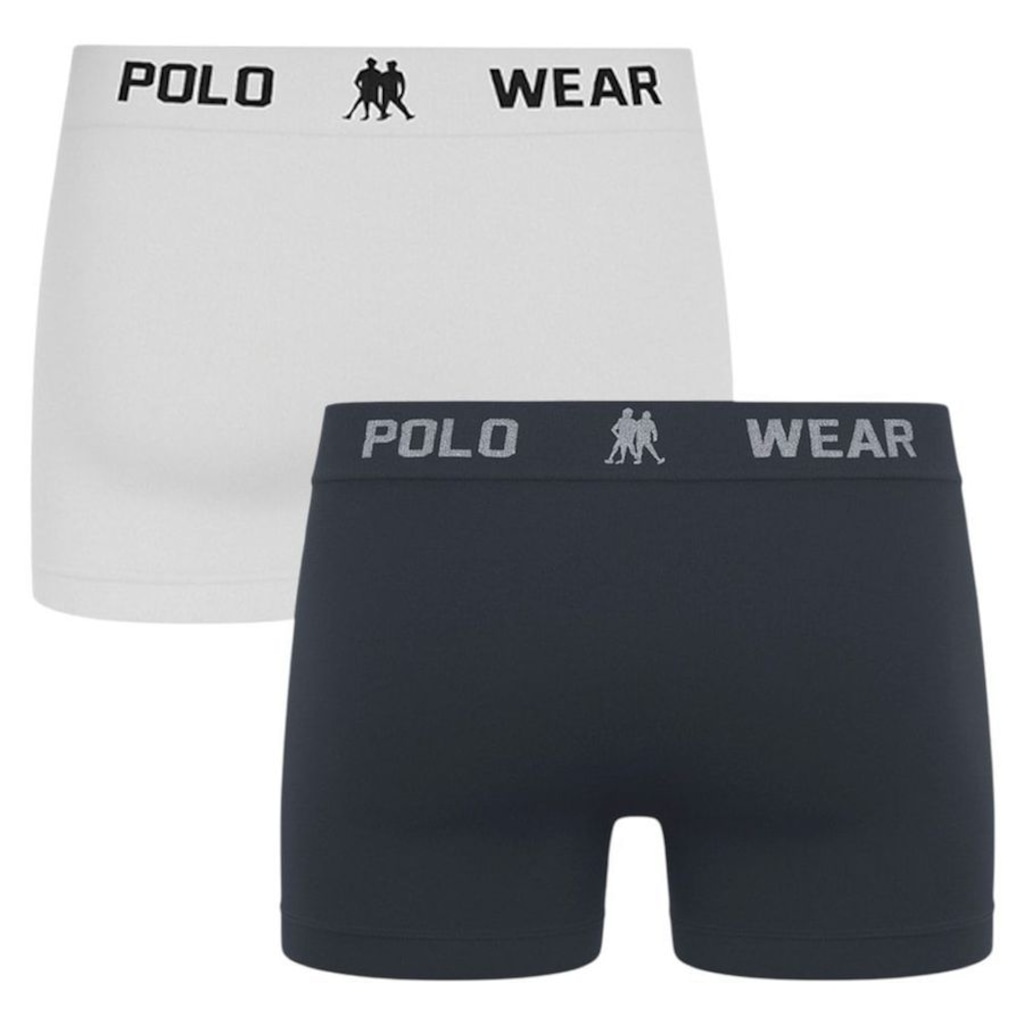 Imagem 2 do produto Kit 2 Cuecas Boxer Polo Wear Masculina
