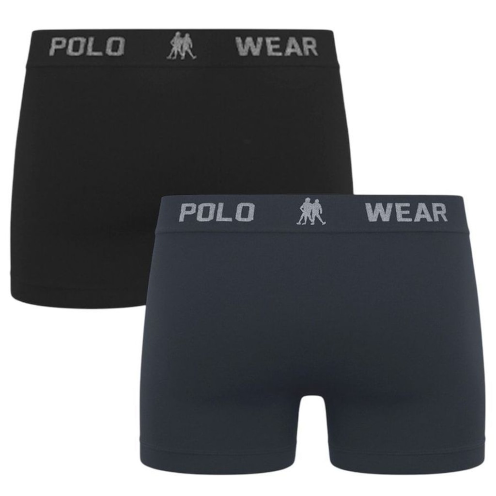 Imagem 2 do produto Kit 2 Cuecas Boxer Polo Wear Masculina