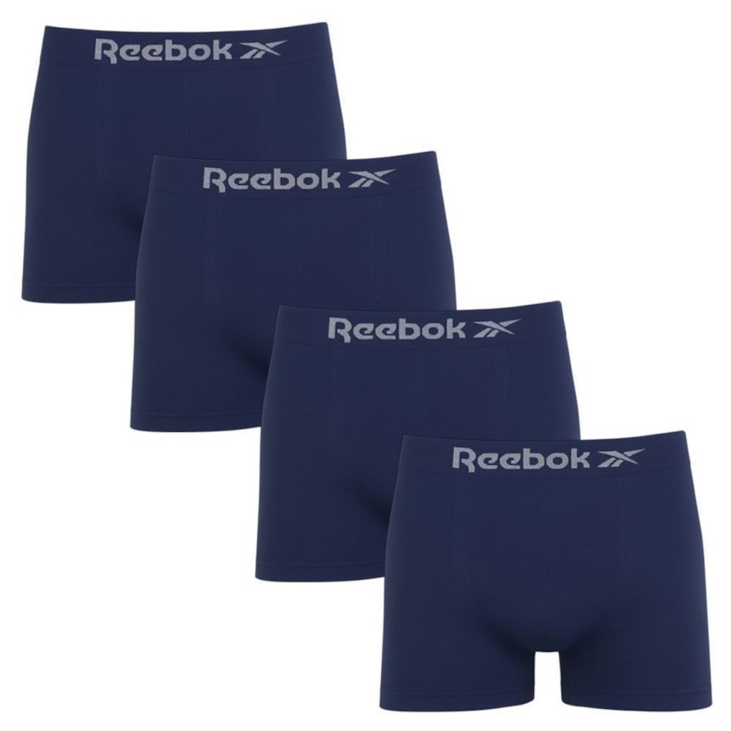 Cueca Boxer Reebok Classic - 4 Unidades - Masculina