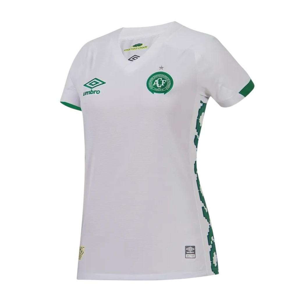 Imagem 2 do produto Camisa da Chapecoense Umbro Oficial 2 2022 Feminina