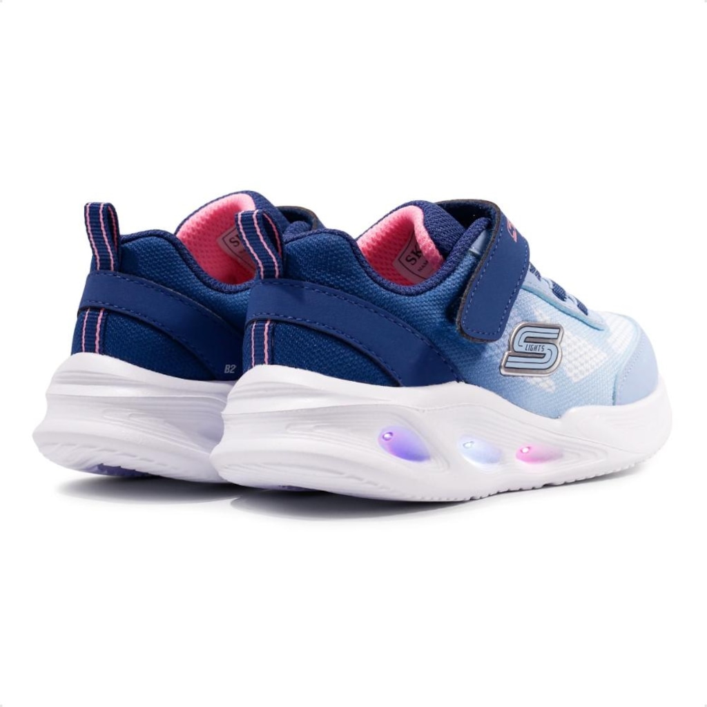 Imagem 4 do produto Tênis Infantil Skechers Sola Glow Ombre Deluxe