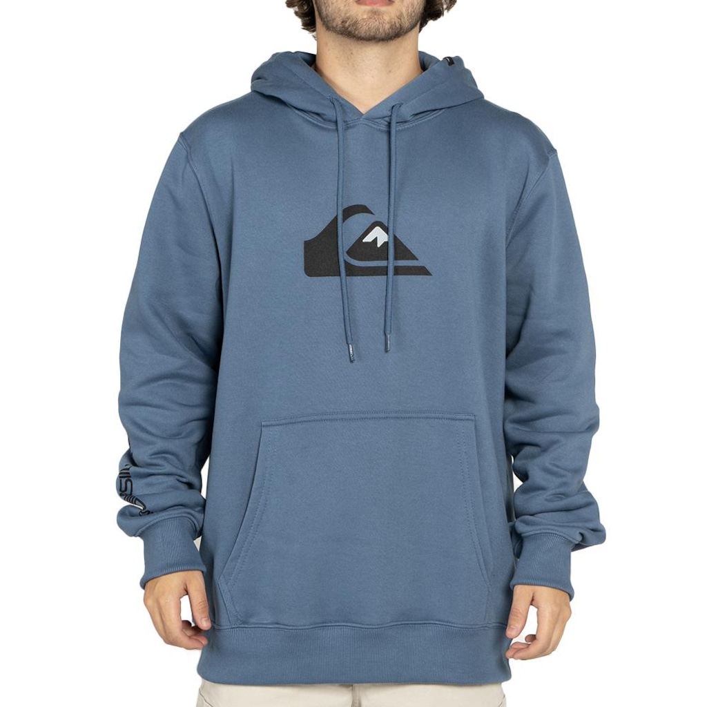 Blusão de Moletom Quiksilver Comp Logo WT25
