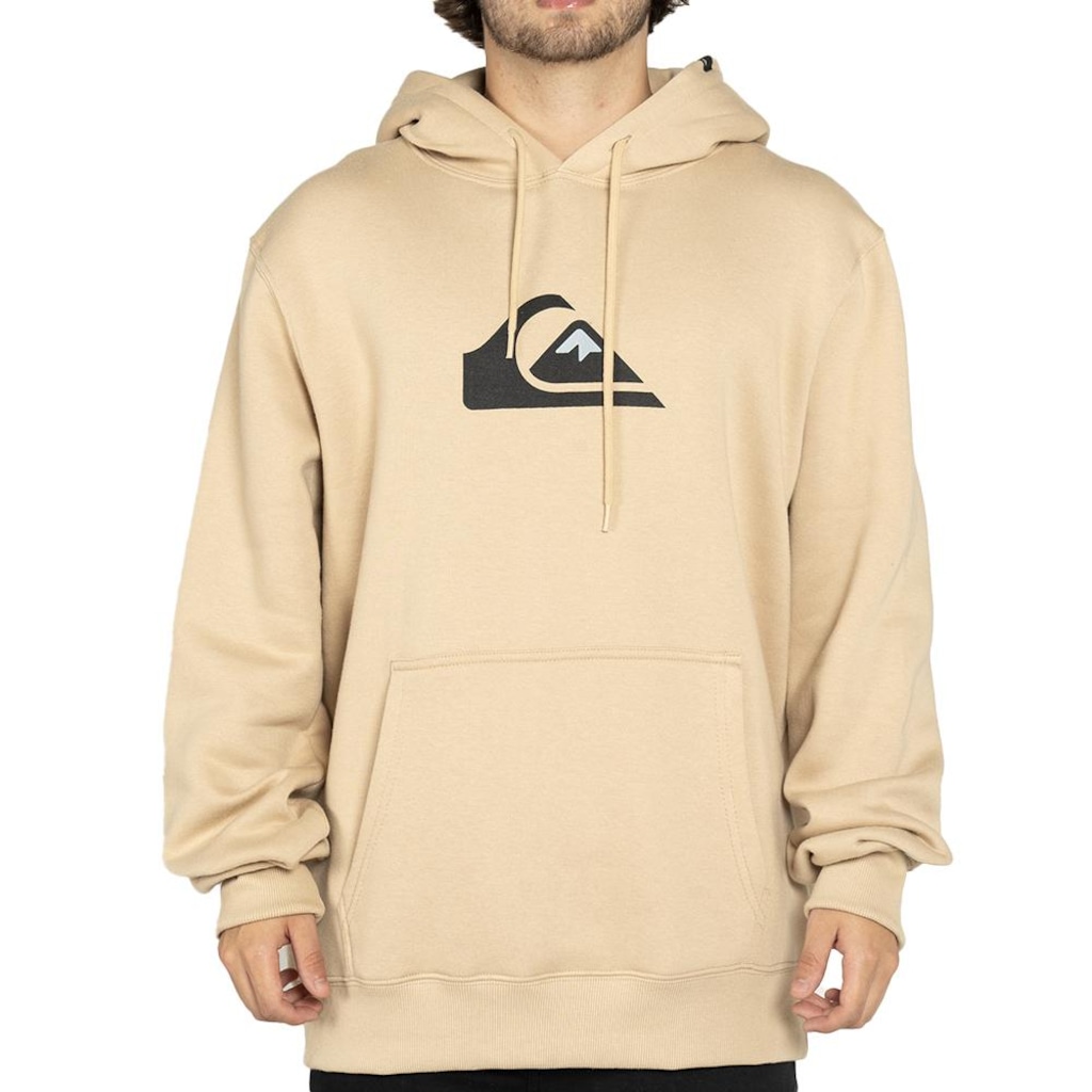 Blusão de Moletom Quiksilver Comp Logo WT25 Masculino
