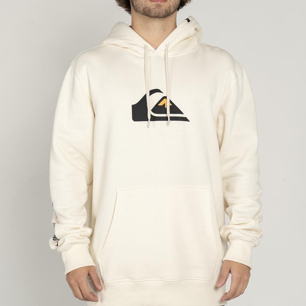 Blusão de Moletom Quiksilver Comp Logo W25 Masculino