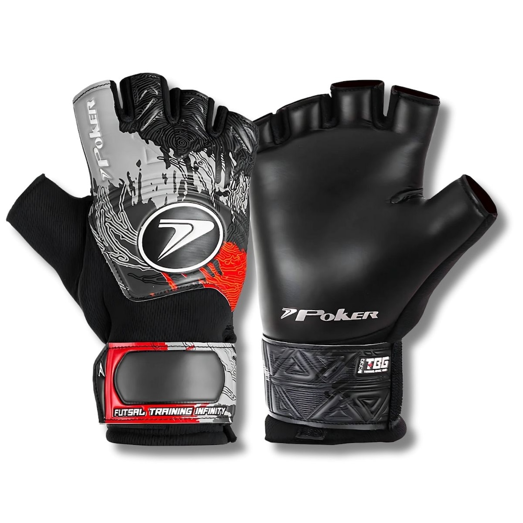 Luva Goleiro futsal Poker Infinity Training Infantil
