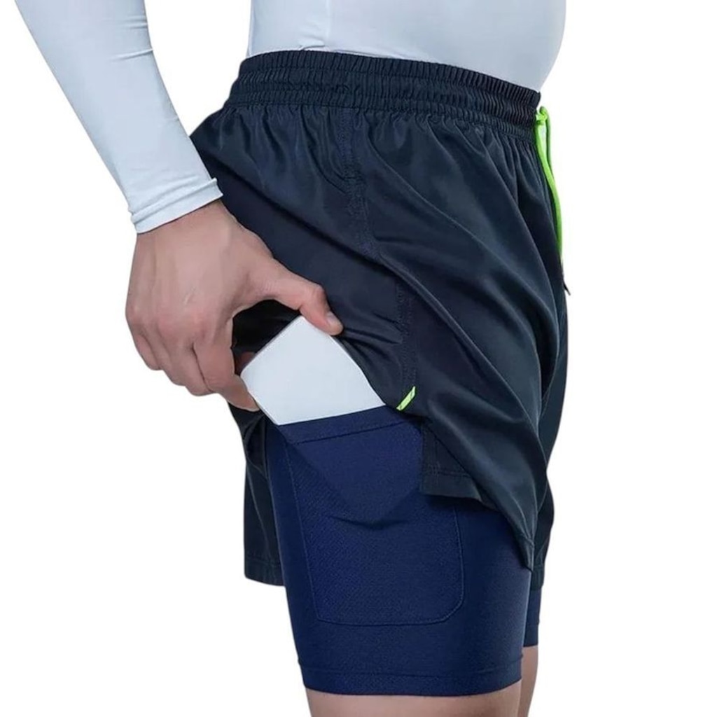 Imagem 3 do produto Short Elite Duplo Running Masculino