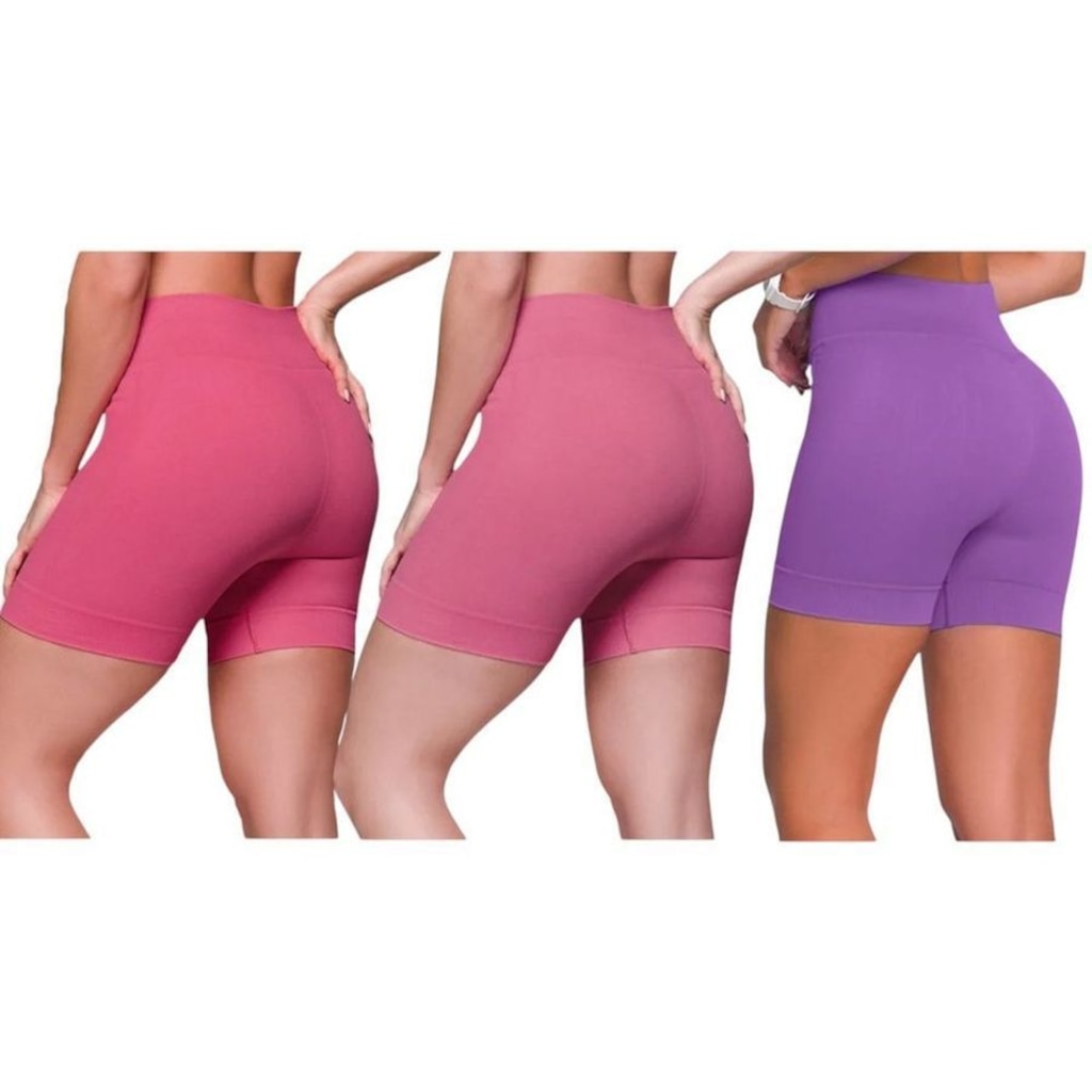 Imagem 2 do produto Shorts Selene Sem Costura - 3 Unidades - Feminino