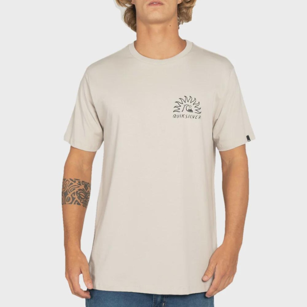 Camiseta Masculina Quiksilver Freedom Swell