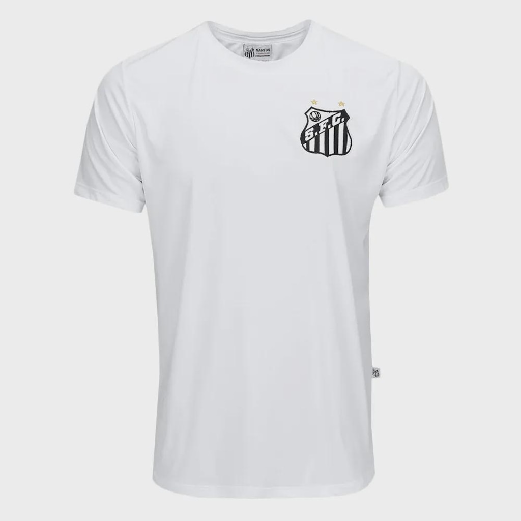 Camiseta Masculina Santos Classic Coroa