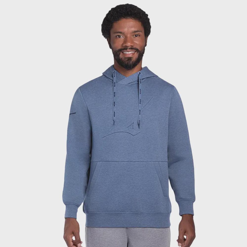 Blusão de Moletom Masculino Mizuno Soft II