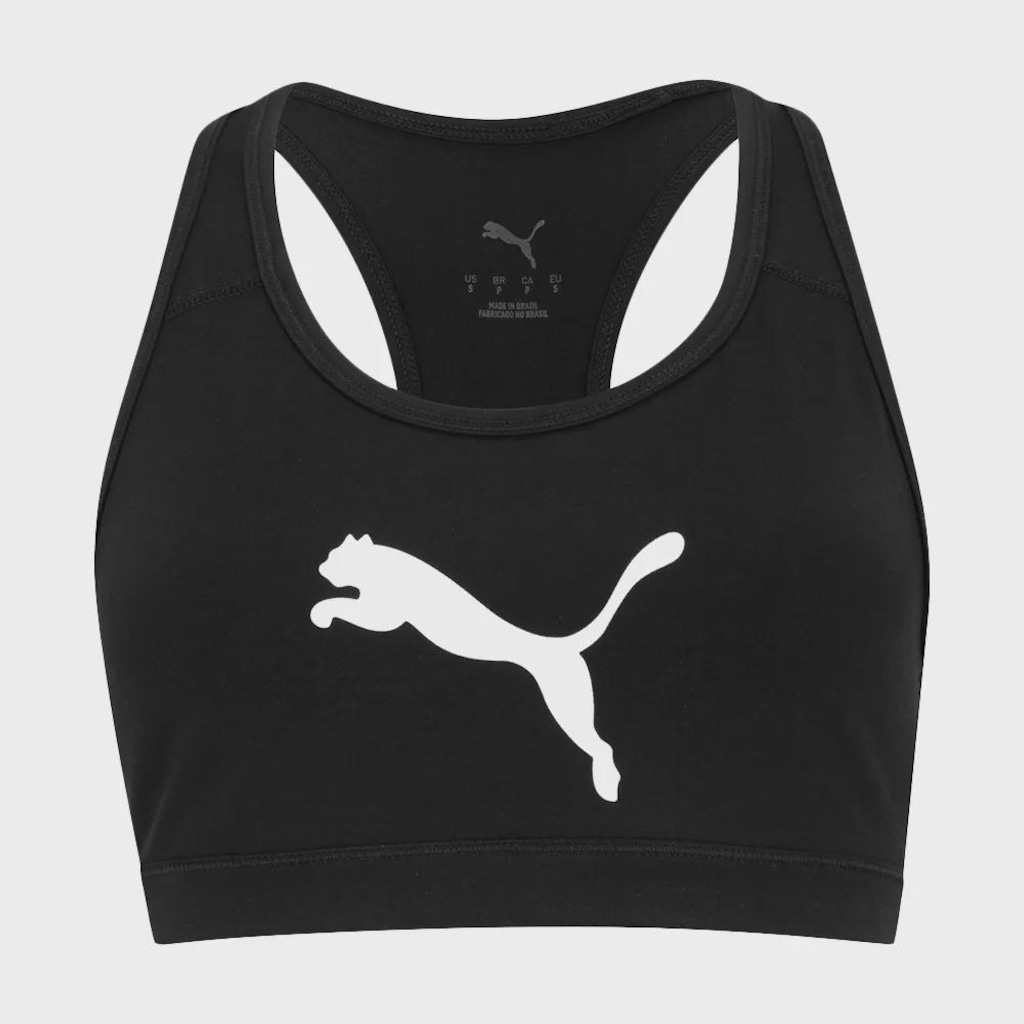 Top Feminino Puma 4Keeps Média Sustentação